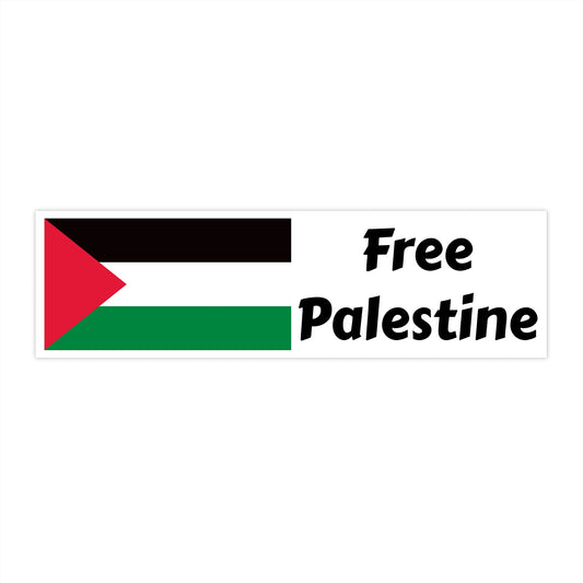 Free Palestine Bumper Stickers