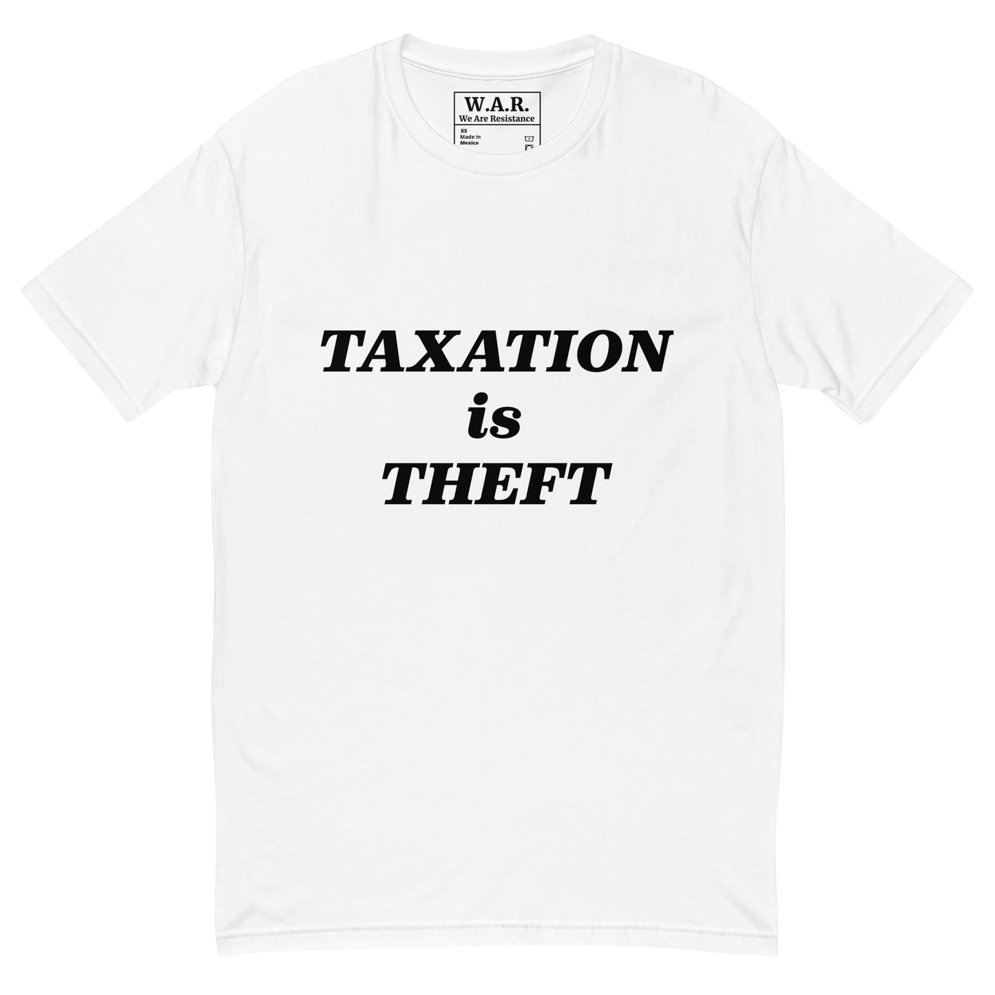 Taxation is Theft Short Sleeve T-shirt