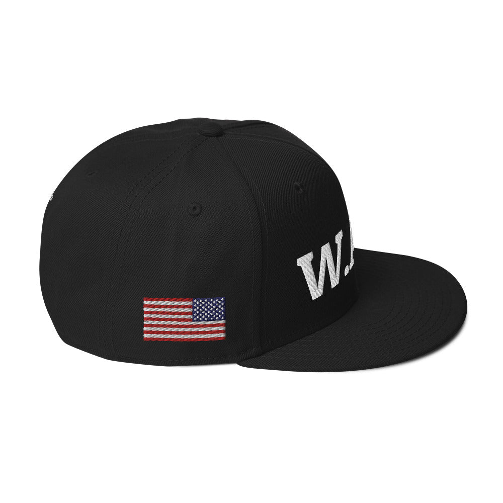 W.A.R. Snapback Hat