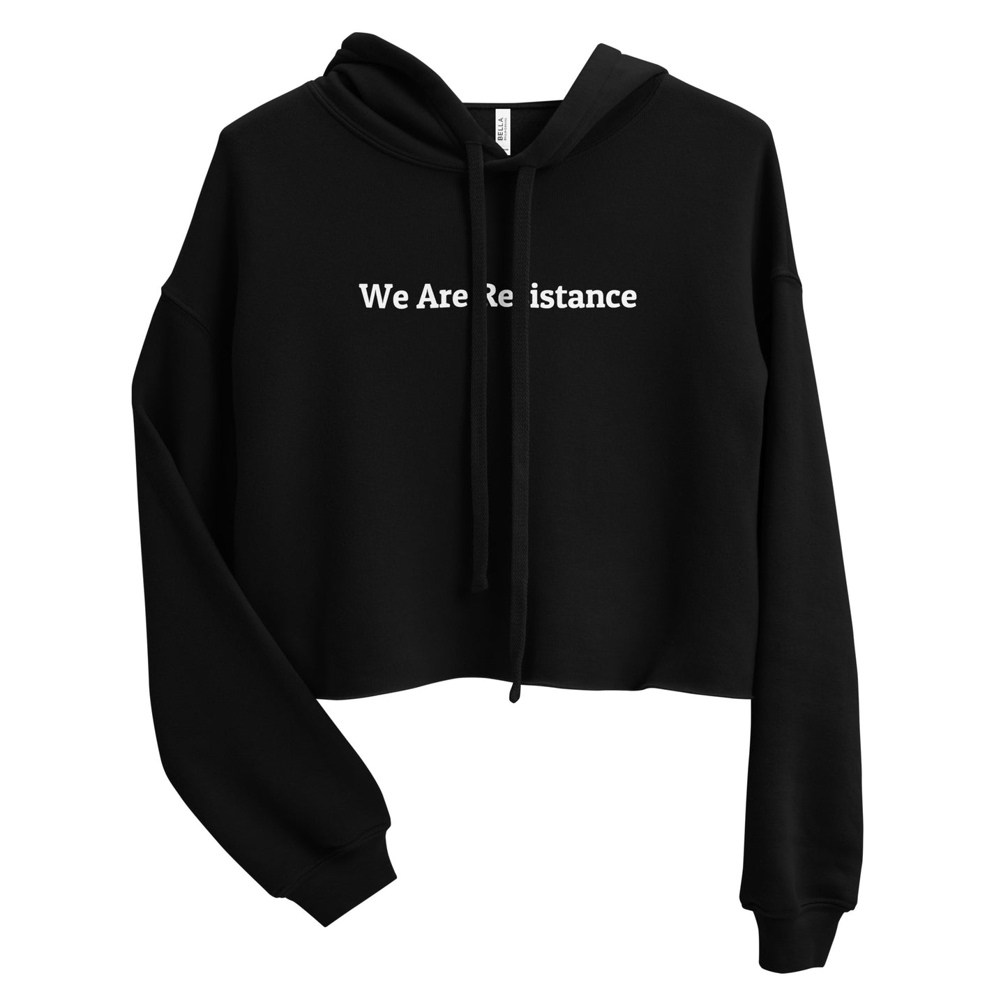 We Are Resistance Crop Hoodie